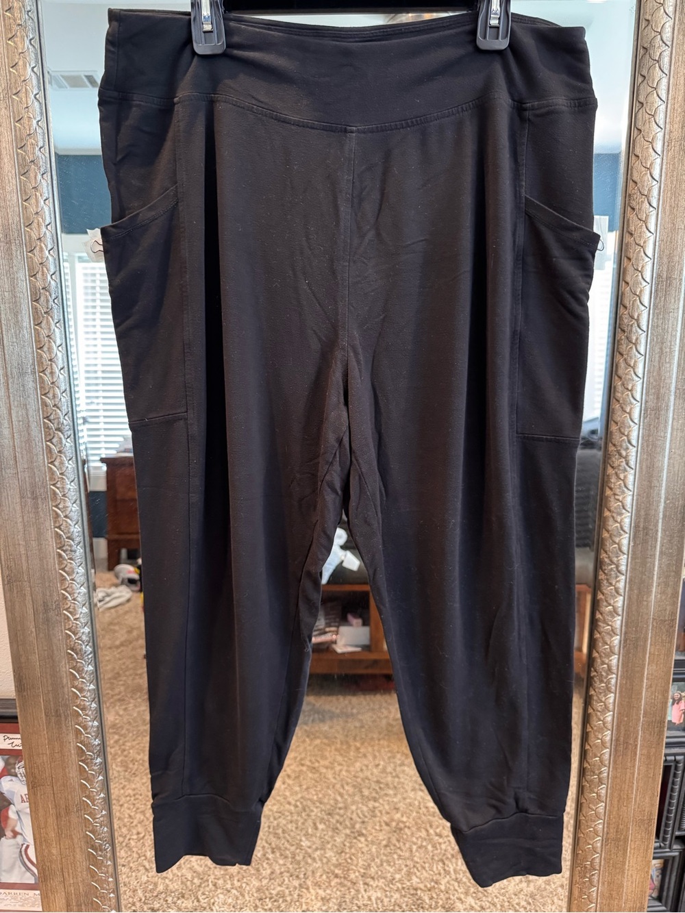 Old Navy Black Live-in French Terry Jogger Pants